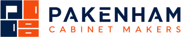 Pakenham Cabinet Makers logo displayed in the website header