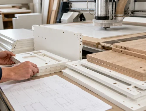CNC cabinet cutting for builders, cabinetmakers and homeowners