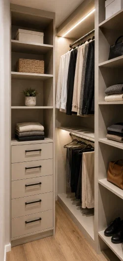 Made-to-measure cabinetry designed for individual spaces