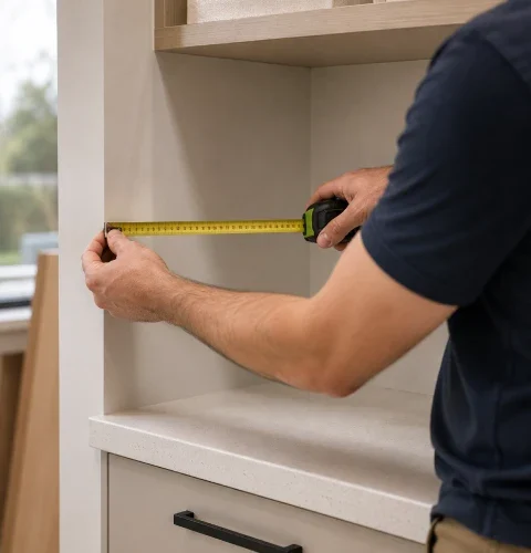 Free cabinetry quotation with site measurement included