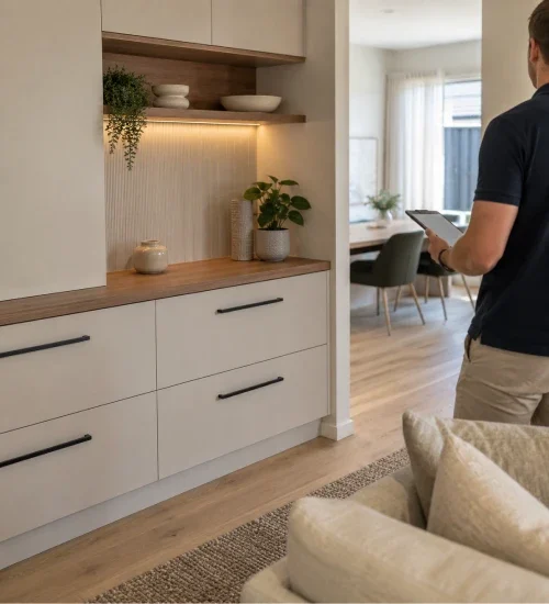 Contact Pakenham Cabinet Makers for custom cabinetry enquiries